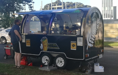 commercial kitchen trailer in New Zealand
